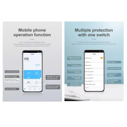 TUYA WIFI SWITCH 2P Energy kWh Power Monitor 40A